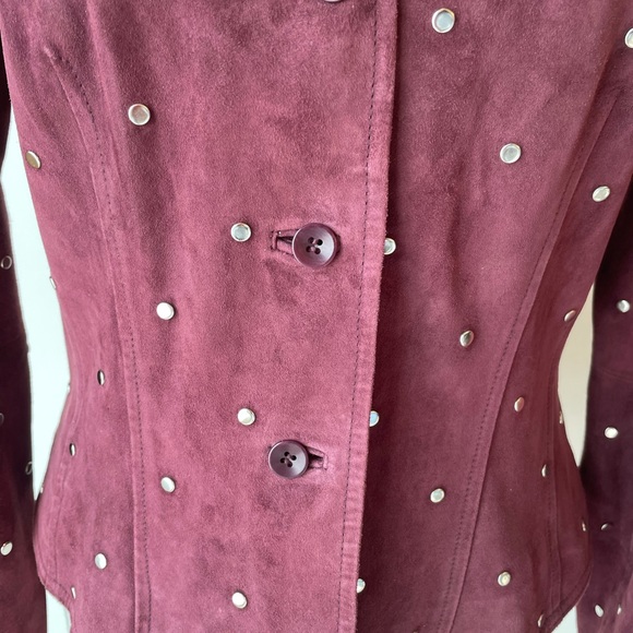 NWT Cache Rasin-Colored Suede Jacket - Picture 2 of 12